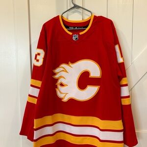 NHL Calgary Flames Jersey size 52 Adidas